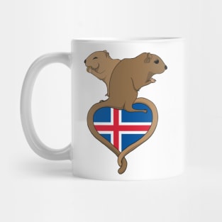 Gerbil Iceland (light) Mug